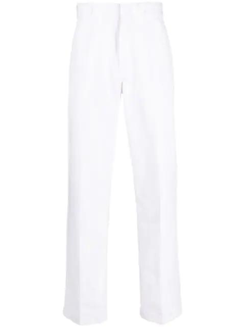 rear logo-patch trousers by DICKIES CONSTRUCT