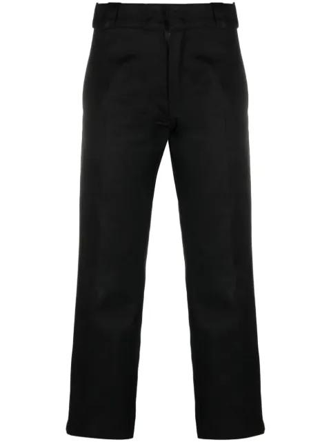 straight-leg cropped trousers by DICKIES CONSTRUCT