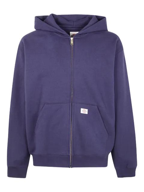 zip-up cotton hoodie by DICKIES CONSTRUCT