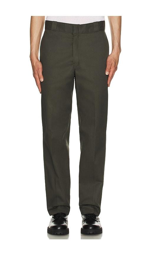 Dickies 874 Work Straight Leg Pant in Olive by DICKIES