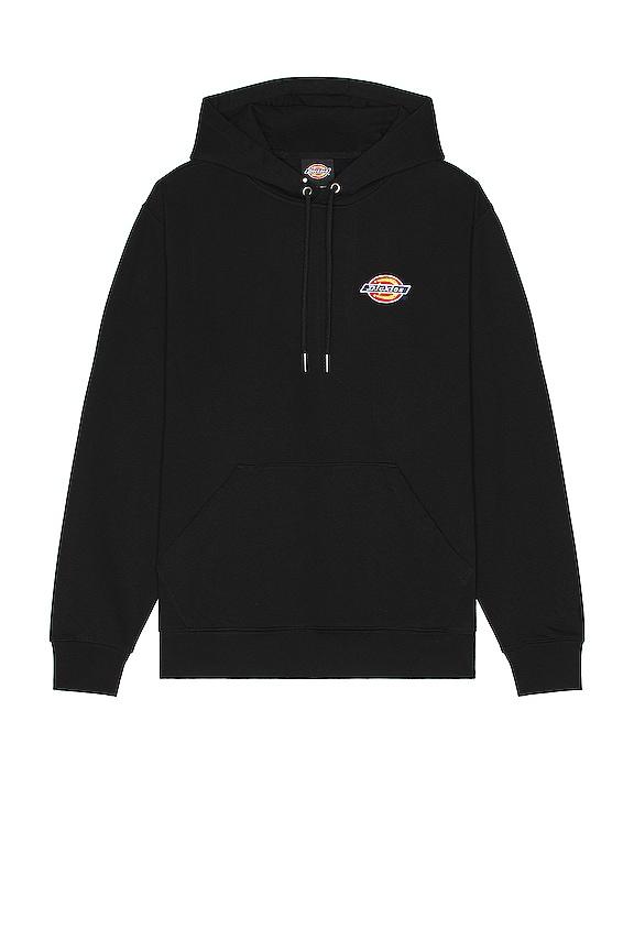 Dickies Chest Hit Logo Hoodie in Black by DICKIES