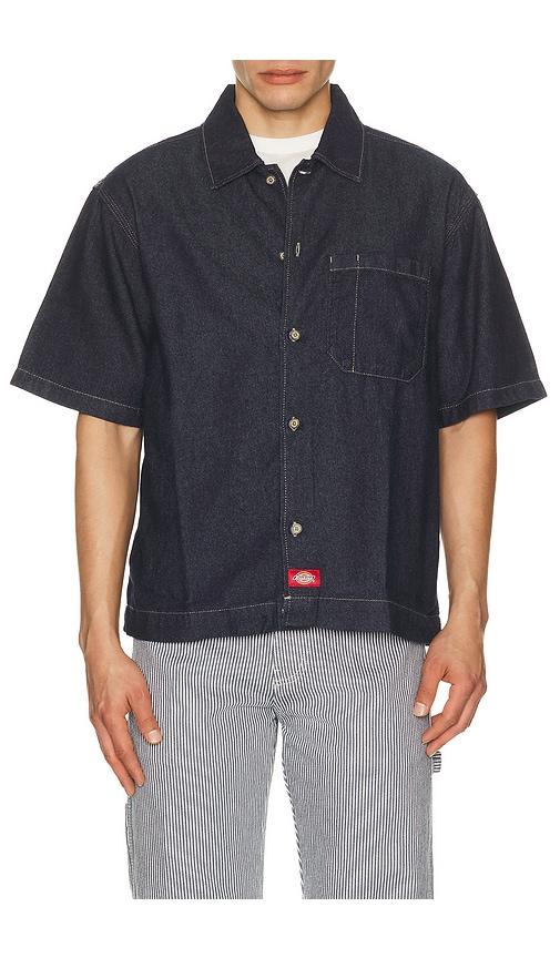 Dickies Denim Shirt in Navy by DICKIES