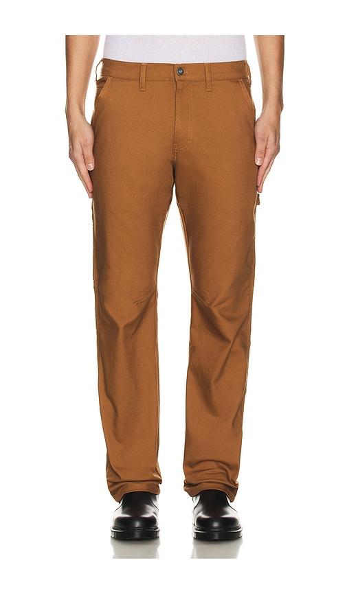 Dickies Flex Duck Carpenter Pant in Brown by DICKIES