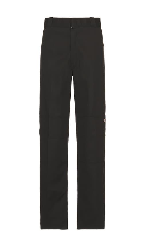 Dickies Loose Fit Double Knee Work Pant in Black in Black by DICKIES