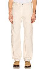 Dickies Standard Utility Painter Straight Leg Pant in White by DICKIES