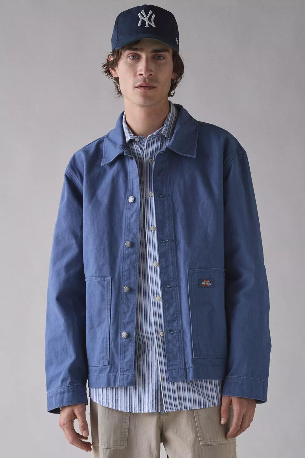 Dickies Unlined Canvas Button-Down Jacket by DICKIES
