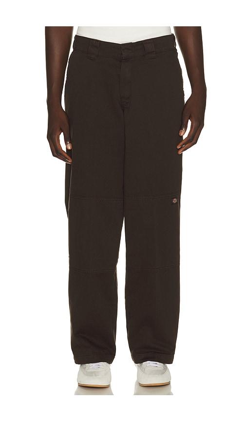 Dickies Worn in Double Knee Work Pant in Brown by DICKIES