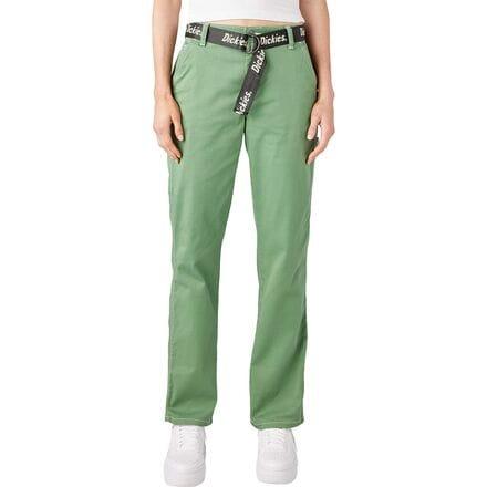 High Waisted Carpenter Pant + Belt by DICKIES