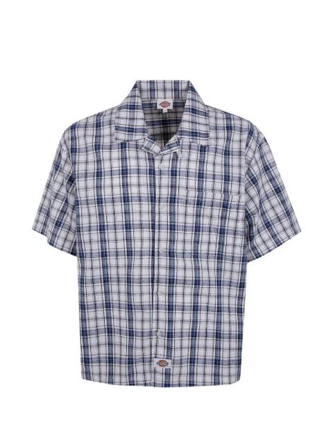 check-pattern short-sleeve shirt by DICKIES