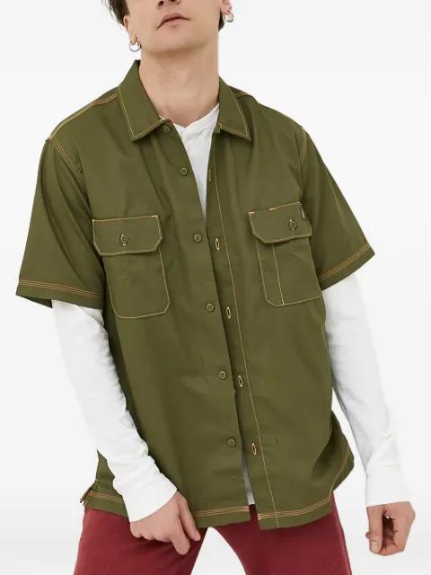 chest-pocket stitch-detail shirt by DICKIES