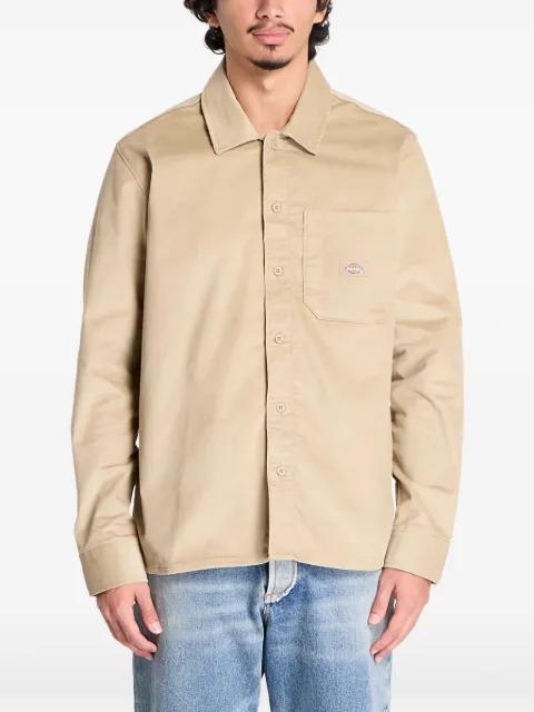 corduroy chest-pocket shirt by DICKIES