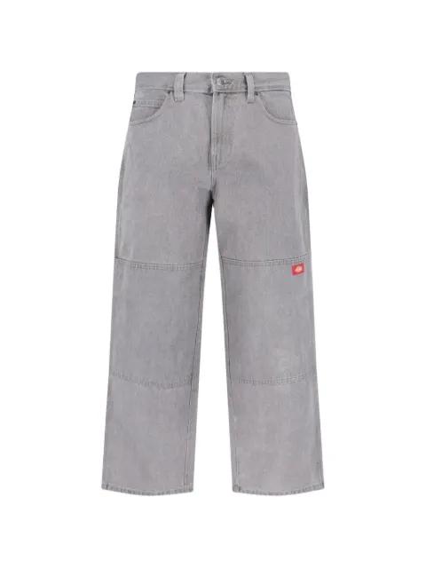 double-knee straight jeans by DICKIES