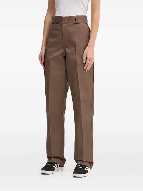 high-rise straight-leg trousers by DICKIES