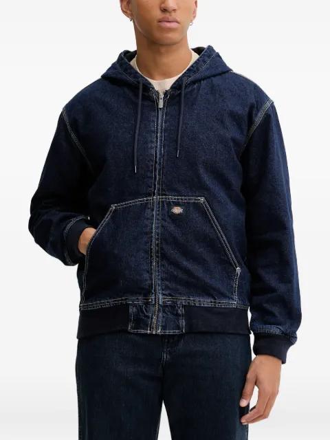 hoodied denim jacket by DICKIES