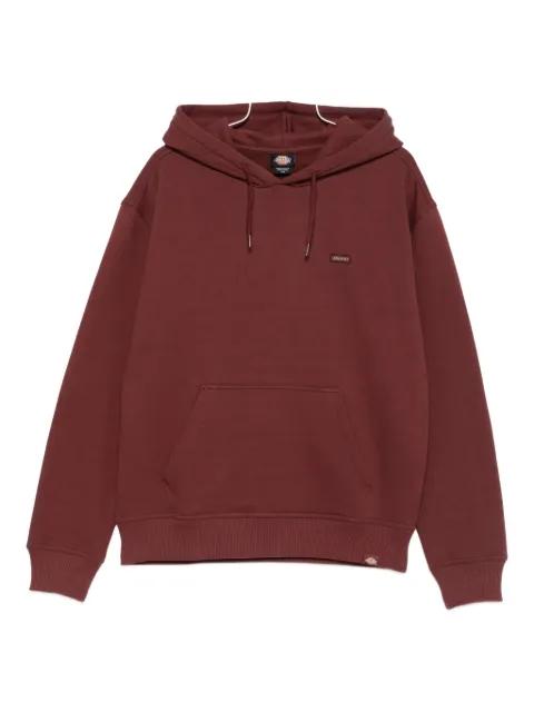 logo-patch hoodie by DICKIES