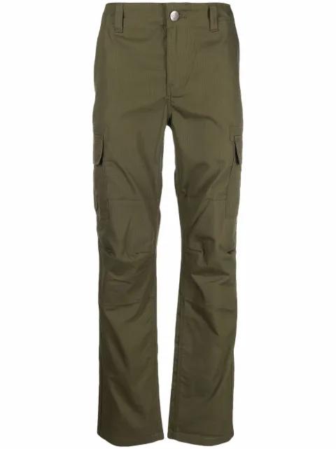 multi-pocket cotton cargo trousers by DICKIES