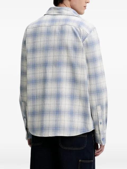 plaid-pattern chest-pocket shirt by DICKIES