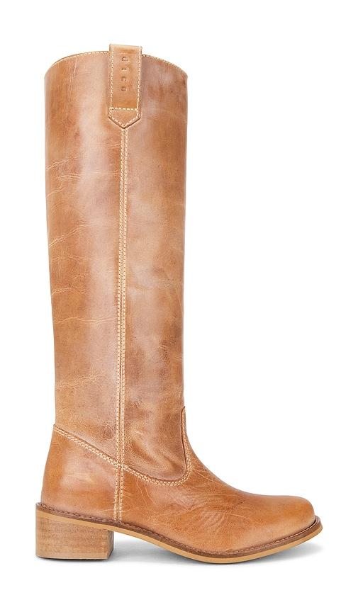 Dico Copenhagen Ann Gaucho Boot in Tan by DICO COPENHAGEN