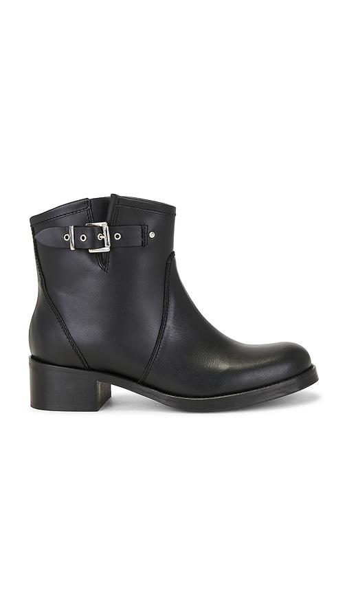 Dico Copenhagen Hunter Buckle Gaucho Boot in Black by DICO COPENHAGEN
