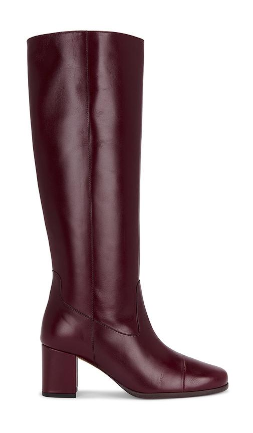 Dico Copenhagen May High Boot in Burgundy by DICO COPENHAGEN