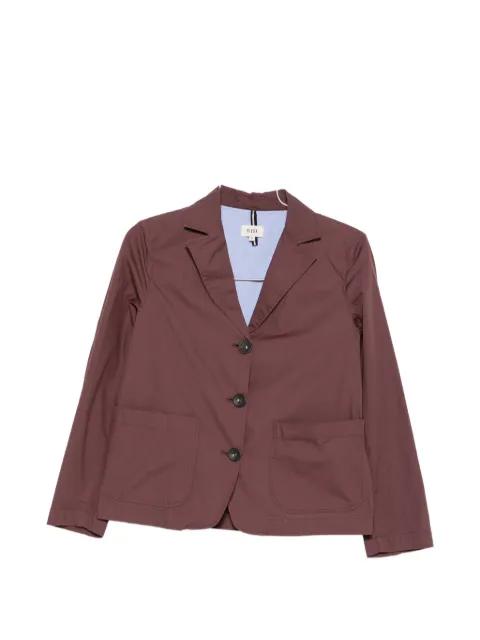 button-up patch-pocket blazer by DIEGA