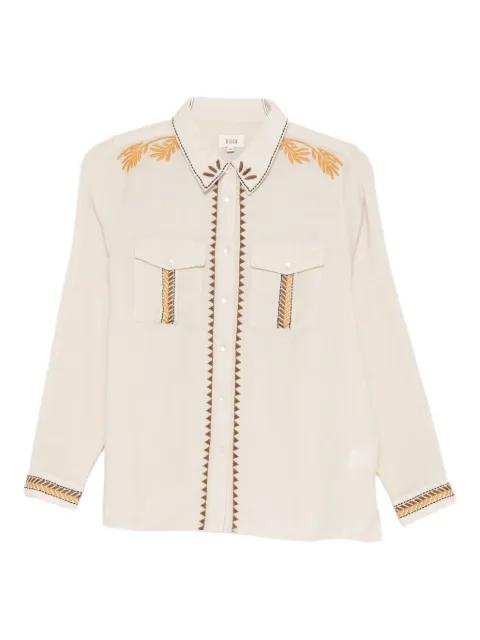embroidered shirt by DIEGA