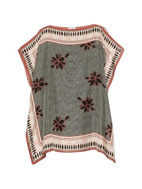 geometric-pattern top by DIEGA