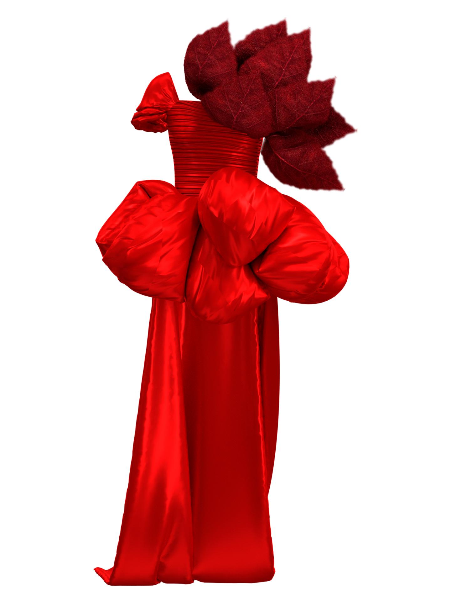 Scarlet Petal Garden by DIEGRICH