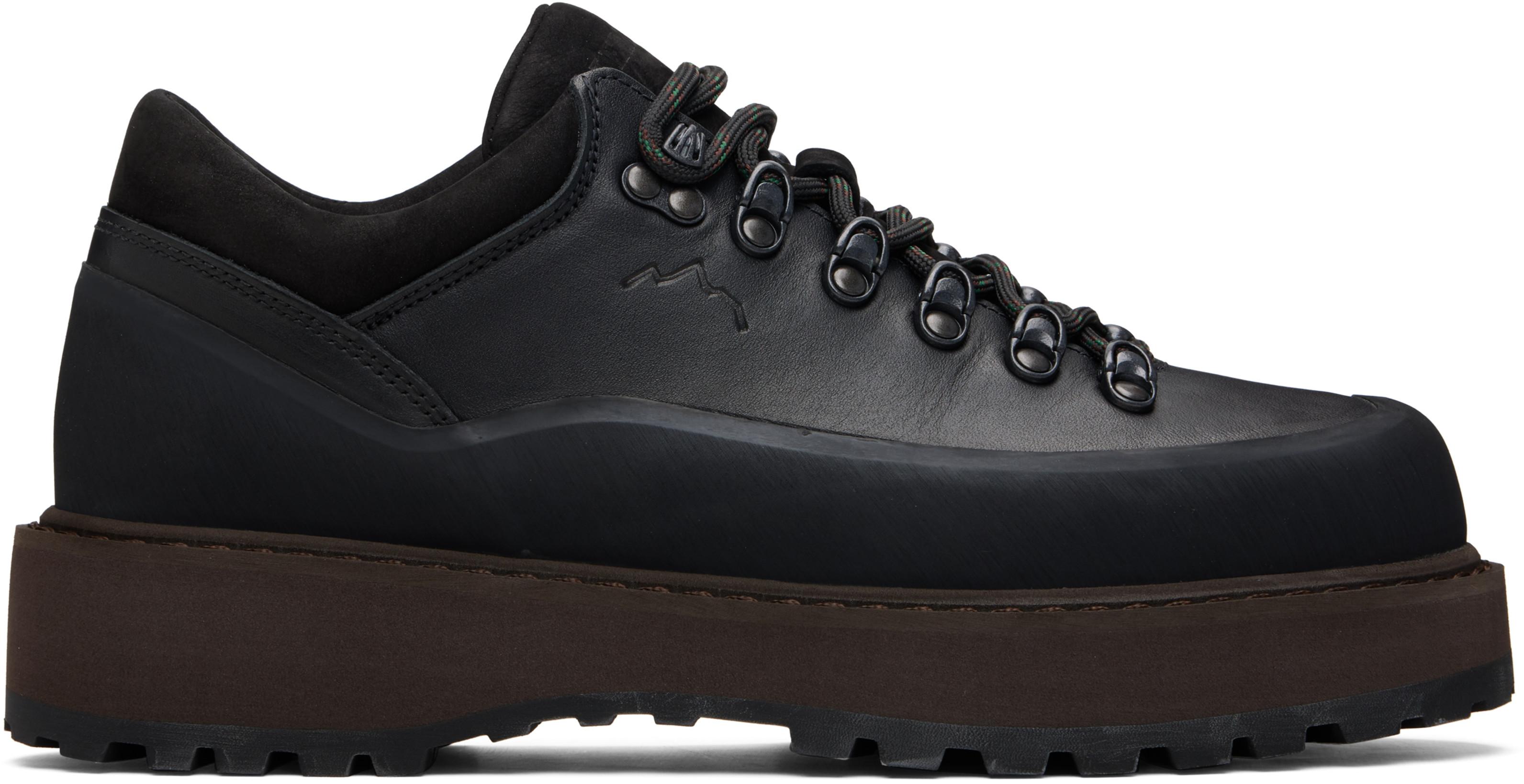 Black Cornaro Due Gomma Boots by DIEMME