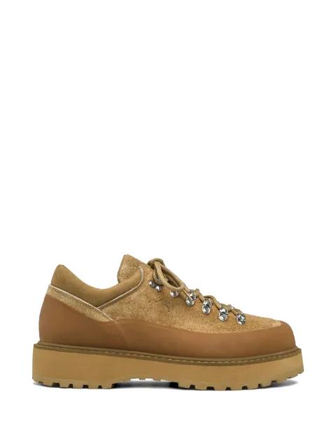 Cornaro lace-up lug-sole sneakers by DIEMME