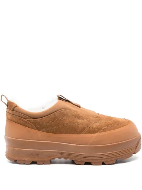 shearling low-top boots by DIEMME