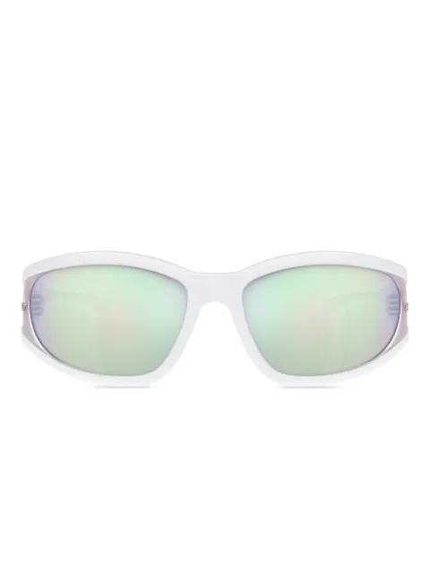 0dl3002 logo-plaque sunglasses by DIESEL
