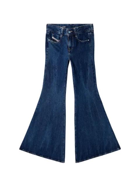 1970 D-Bleess 09n61 flared low-waist jeans by DIESEL