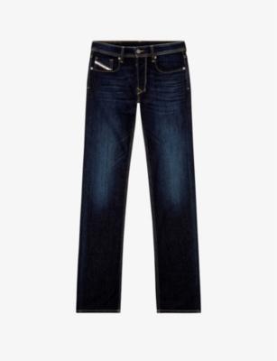 1985 Larkee faded-wash straight-leg stretch-denim jeans by DIESEL