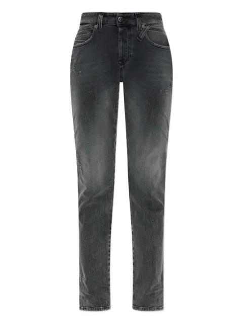 1992 D-Jiann distressed-detailed jeans by DIESEL