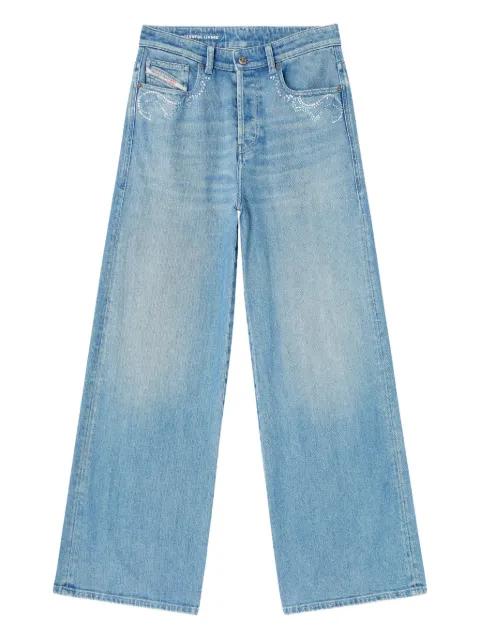 1996 D-SIRE-S6 embroidered jeans by DIESEL