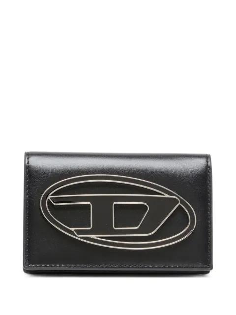 1DR IV metallic-logo cardholder by DIESEL