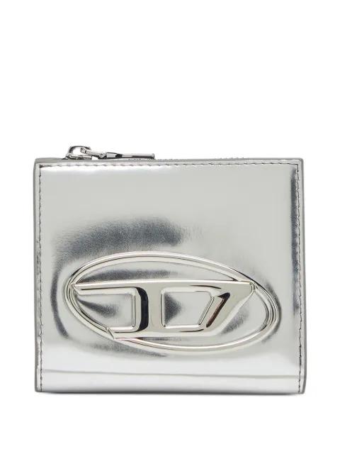 1DR metallic zippered wallet by DIESEL