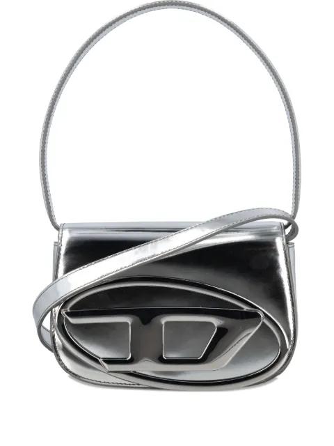 1dr logo-plaque tote bag by DIESEL