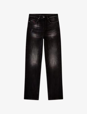 2001 D-Macro 0bebb Wide-Leg Denim Jeans by DIESEL
