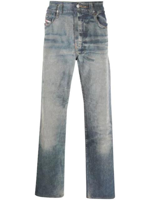 2010 D-Macs 09E51 straight-leg jeans by DIESEL