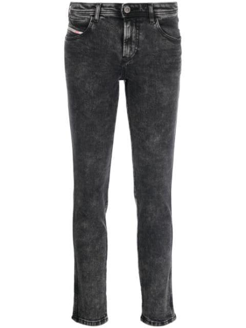 2015 Babhila 0ENAN skinny jeans by DIESEL