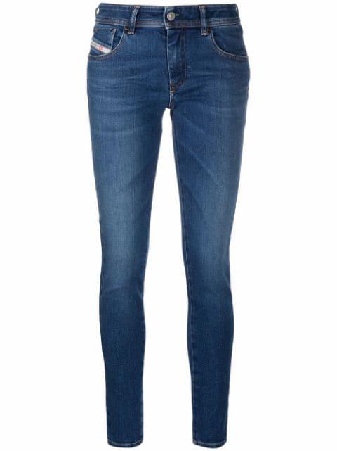 2018 Slandy-Low 09C21 skinny jeans by DIESEL