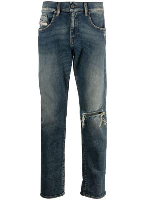 2019 D-Strukt 007M5 slim-cut jeans by DIESEL