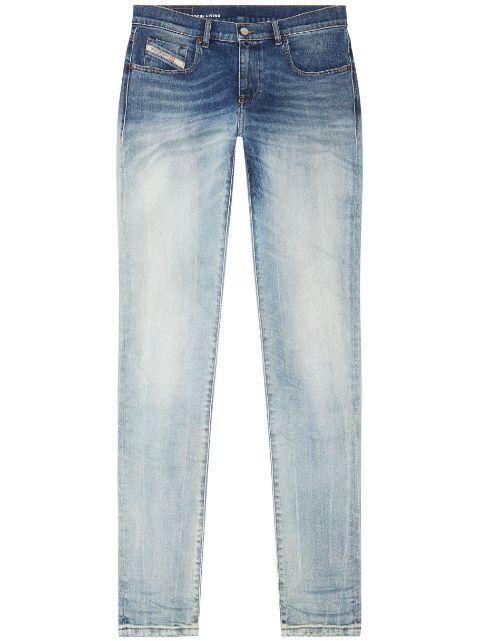 2019 D-Strukt 09G28 slim-cut jeans by DIESEL