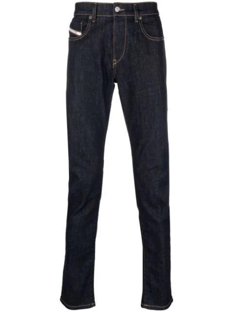 2019 D-Strukt Z9B89 slim-cut jeans by DIESEL