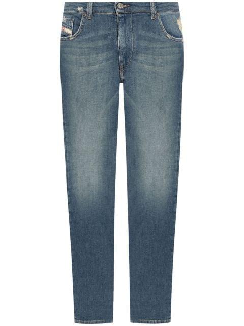2019 D-Strukt fade-effect slim-fit jeans by DIESEL