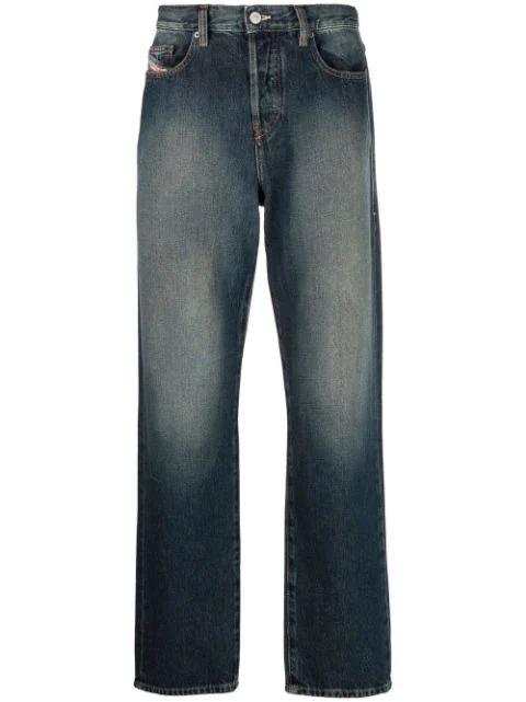 2020 D-Viker 09C04 straight-leg jeans by DIESEL