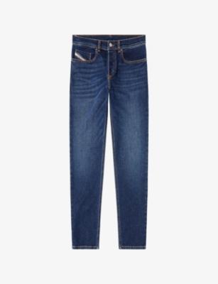 2023 D-Finitive 0adbg Tapered-Leg Denim Jeans by DIESEL