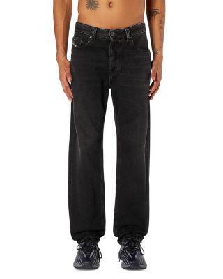 2024 MACS L.32 Regular Fit Jeans in Black/Denim by DIESEL
